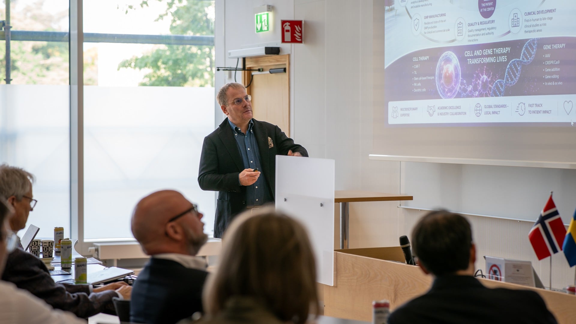 Knut Steffensen, Director of Karolinska ATMP Center, Associated Professor Affiliated to Department of Laboratory Medicine KI.