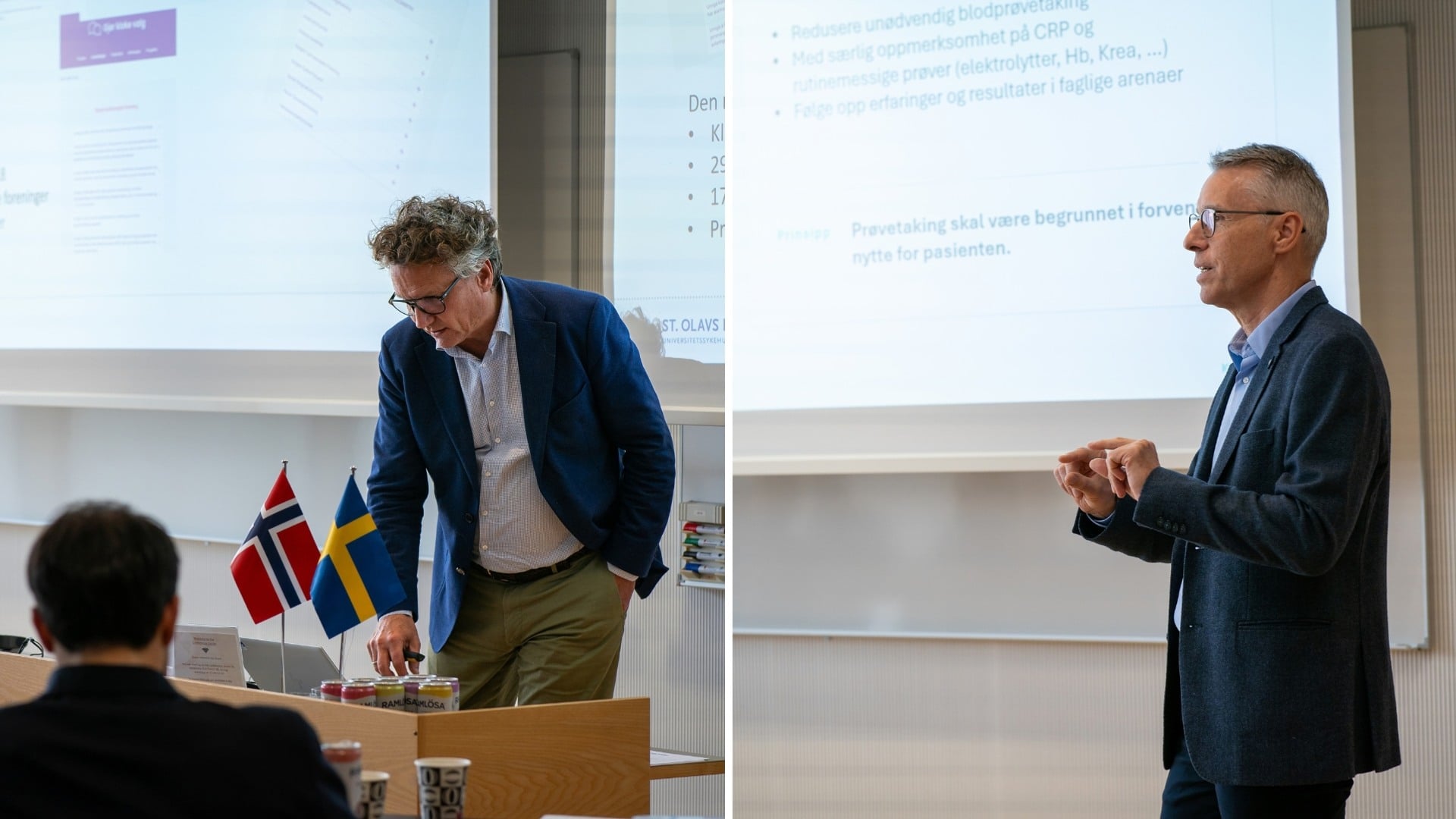 Birger Henning Endreseth and Sveinung S&oslash;rhaug, St. Olavs hospital.